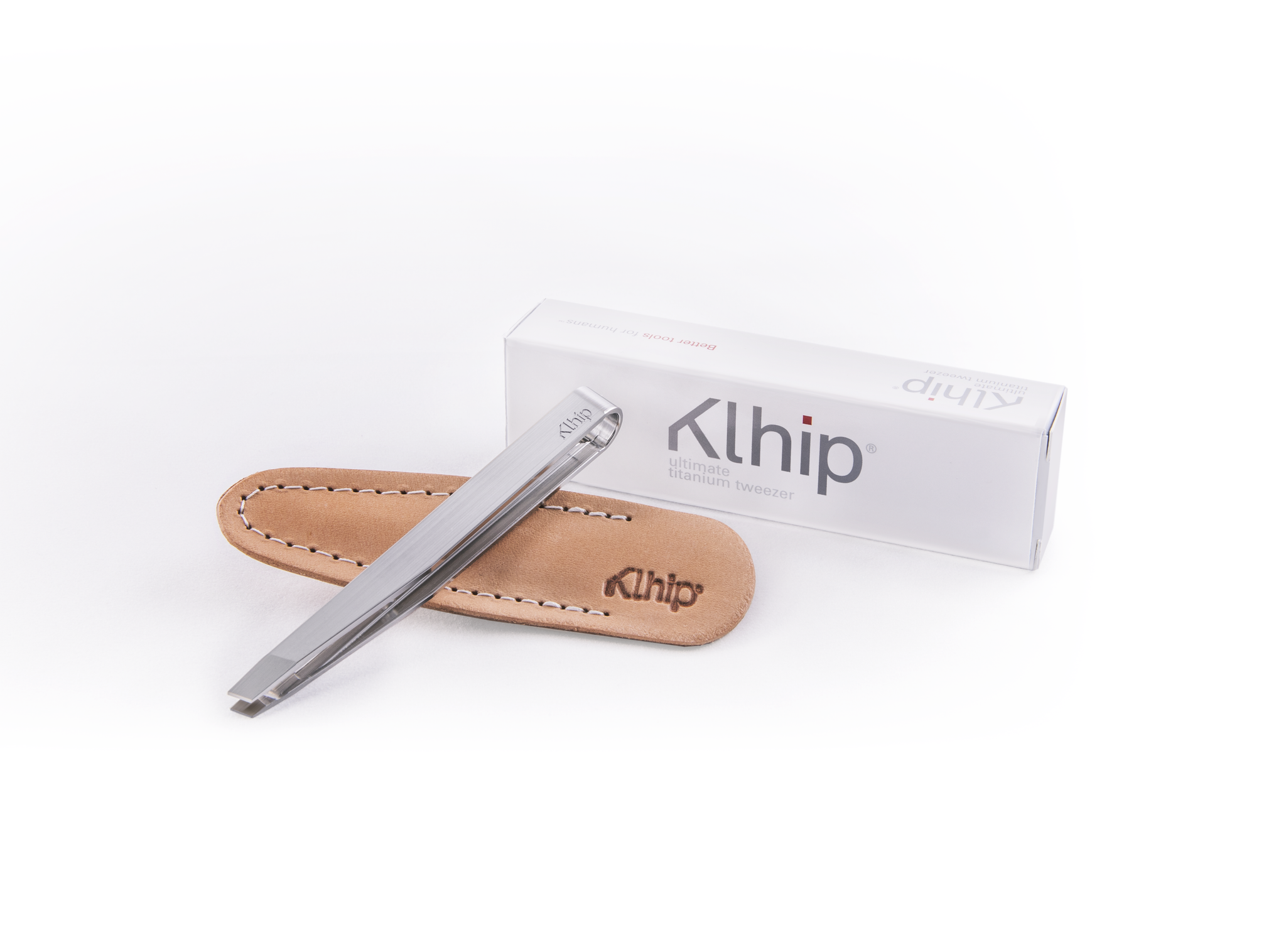 Klhip(クリップ) チタンチタニウム高級毛抜きツイーザーピンセット正規品 Klhip Titanium Tweezer